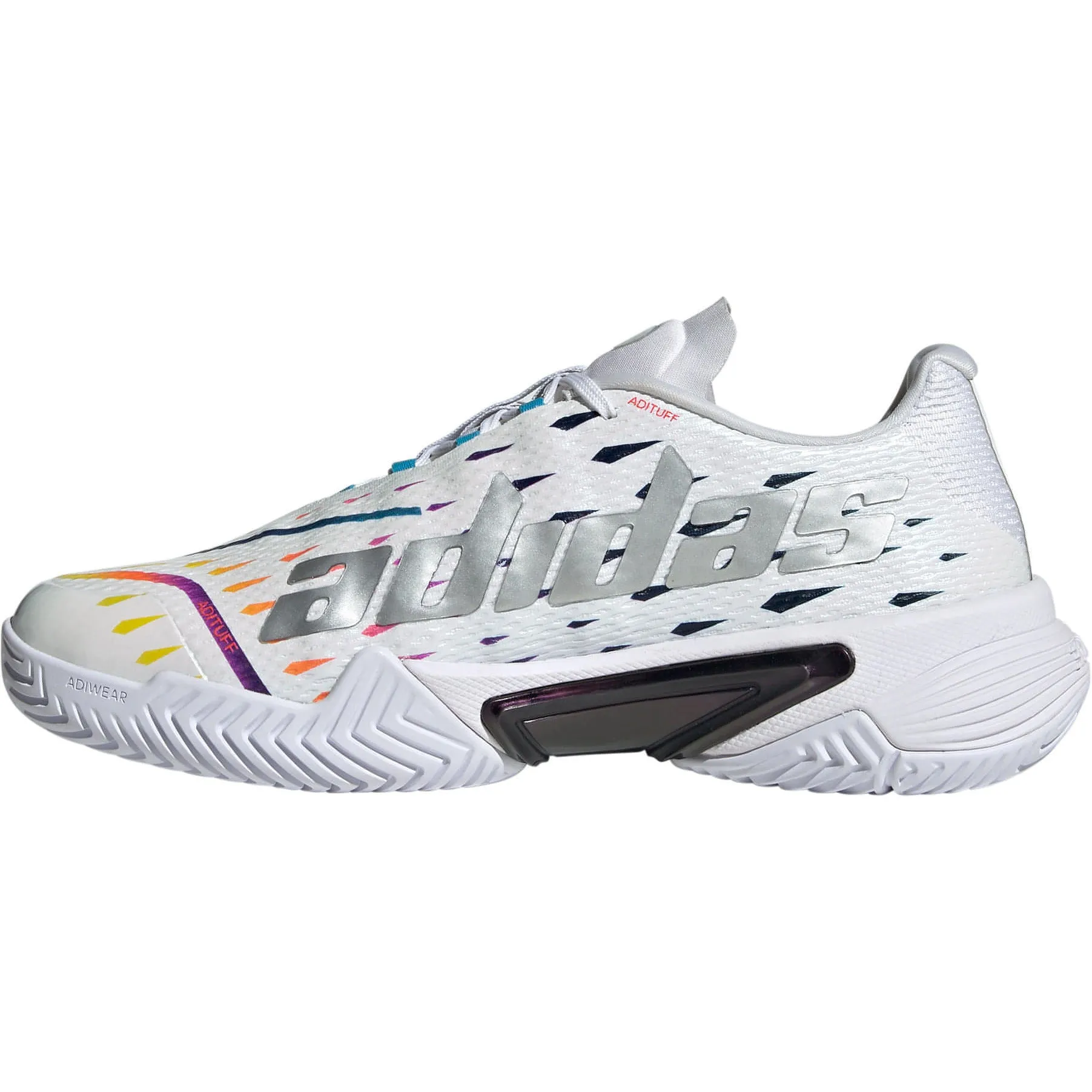 adidas Barricade Womens Tennis Shoes - White