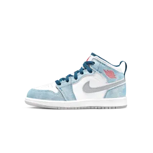 Air Jordan 1 Mid SE PS 'French Blue'