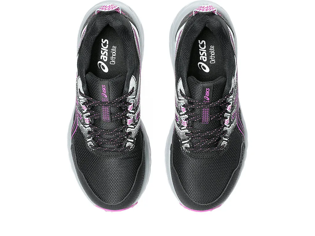 ASICS WOMEN'S GEL VENTURE 9 BLACK/MAGENTA TRAIL RUNNING SHOES