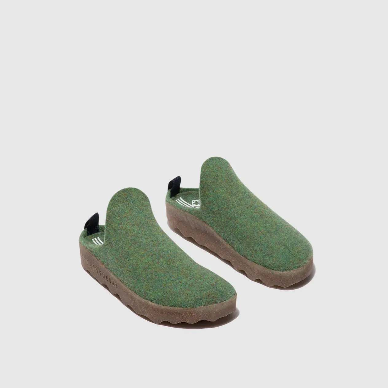 Asportuguesas COME Slip-On Sneaker Mule | Moss Green