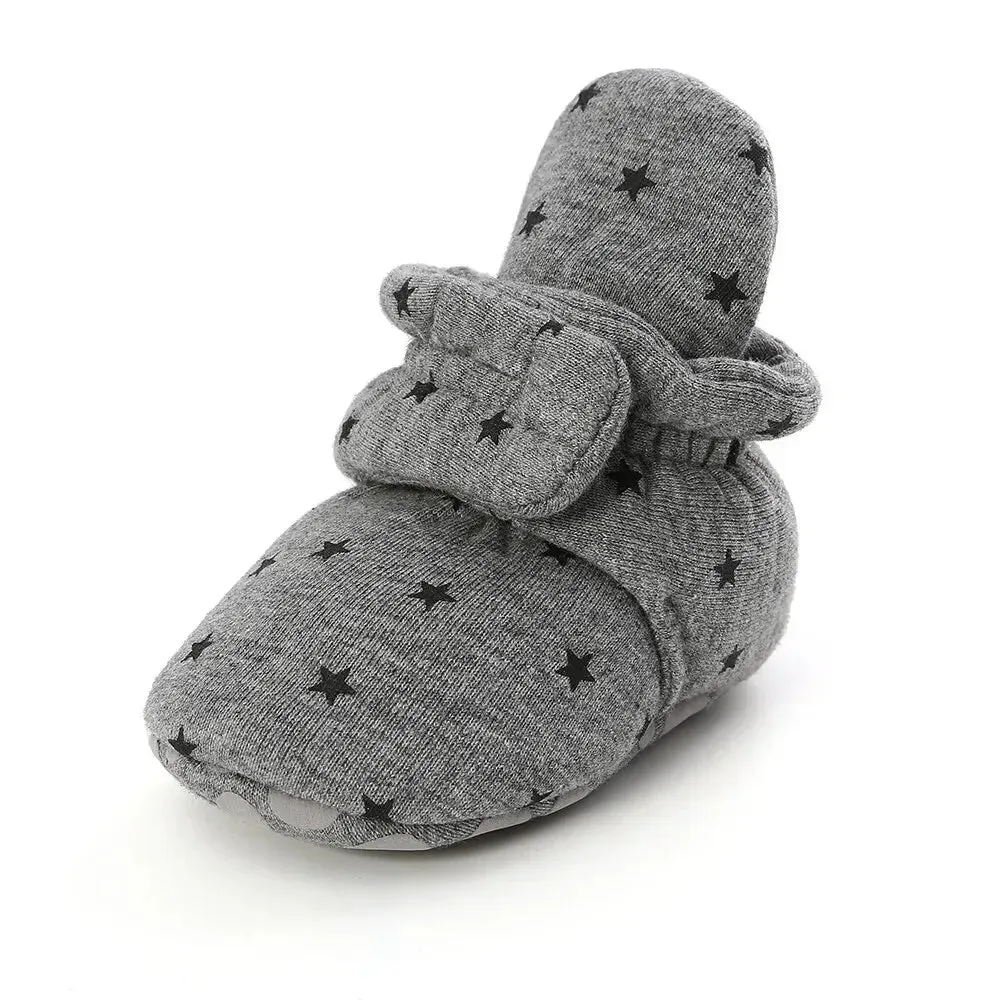 Baby Booties Cotton Comfort Soft Anti-Slip