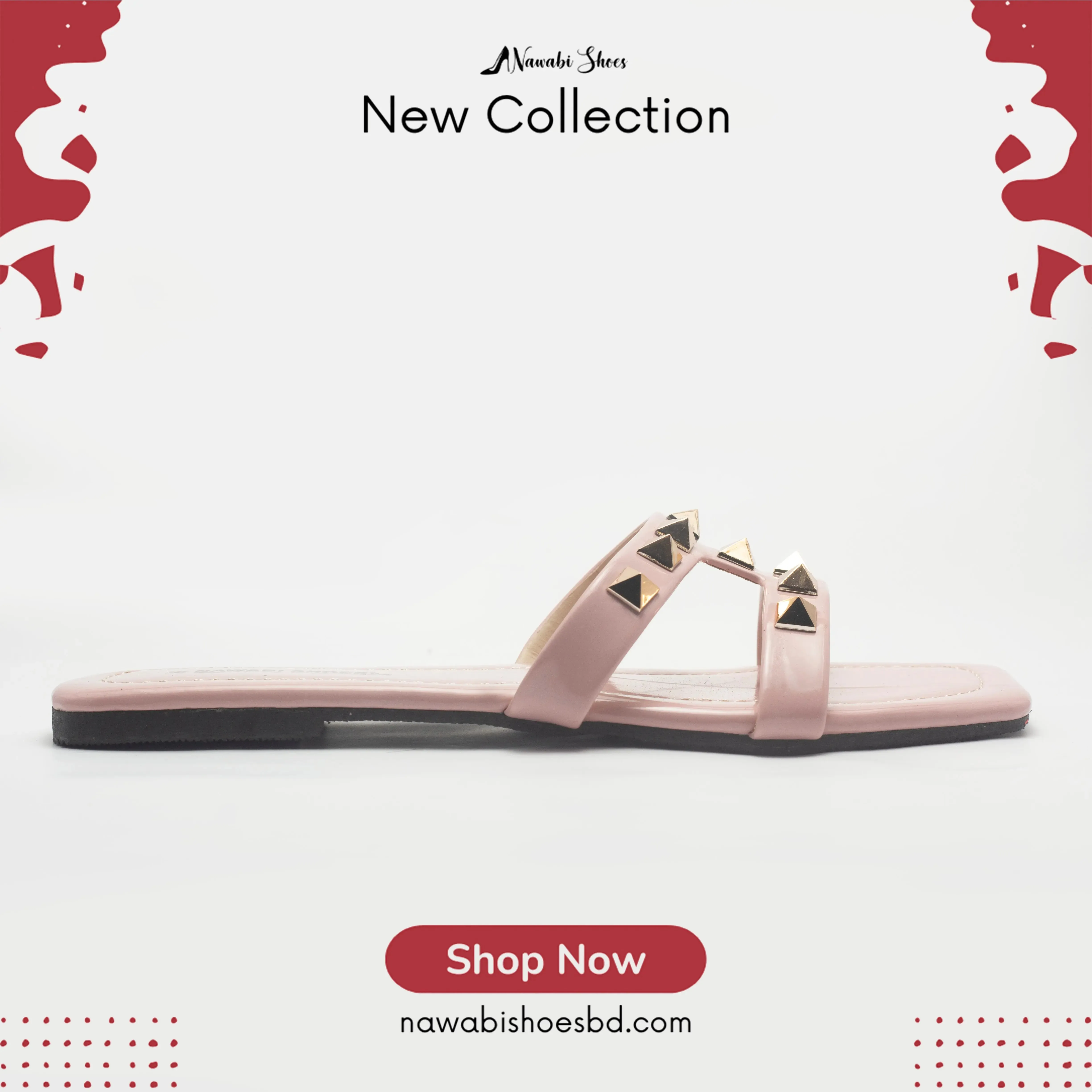 Best Price for Women's Flat Sandals | Nawabi Shoes BD