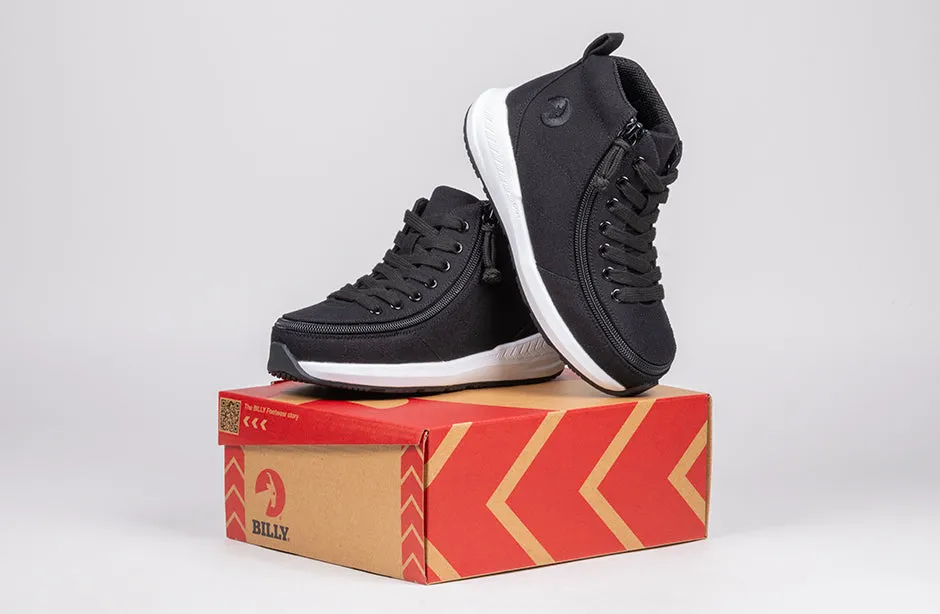 Black BILLY Goat Classic High Top AFO-Friendly Shoes