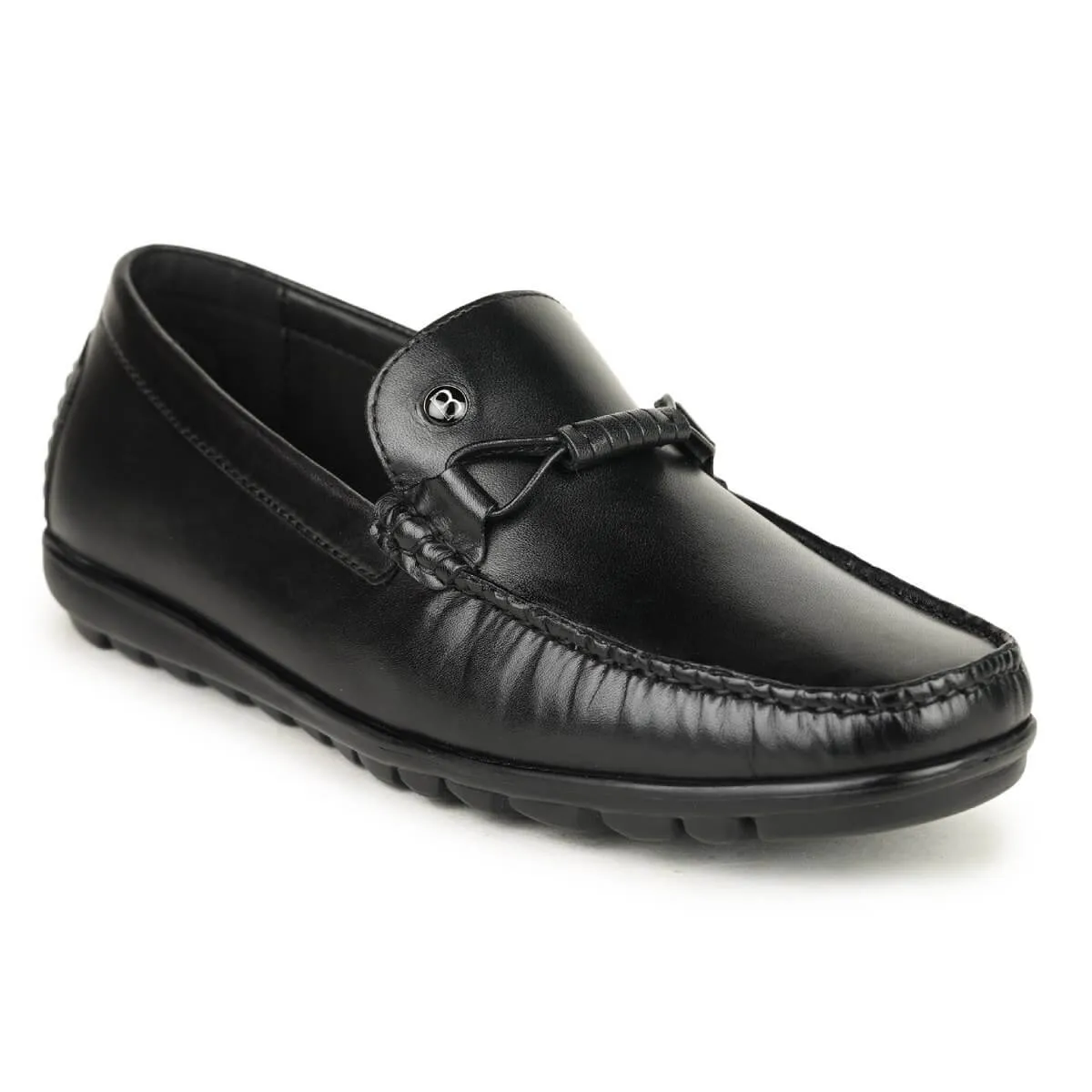 Britmen Bow Knot Leather Loafers For Men 2121