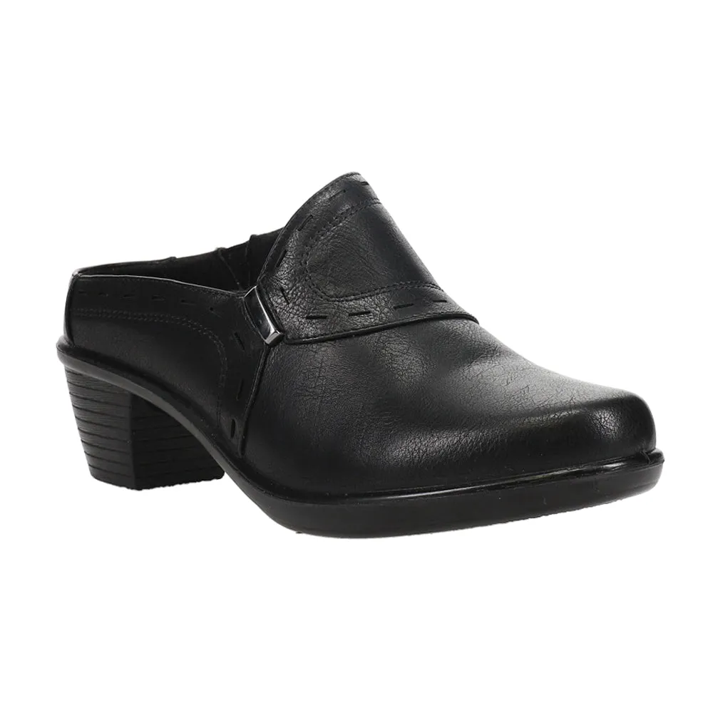 Cynthia Slip On Mule Block Heel