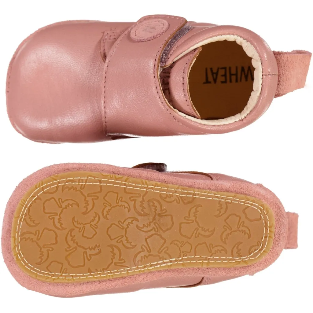 Dakota Leather Indoor Shoe - cameo blush