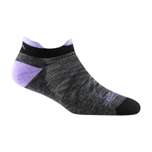 Darn Tough Run No Show Tab No Cushion Ultra-Lightweight Running Sock - Women's - Space Gray