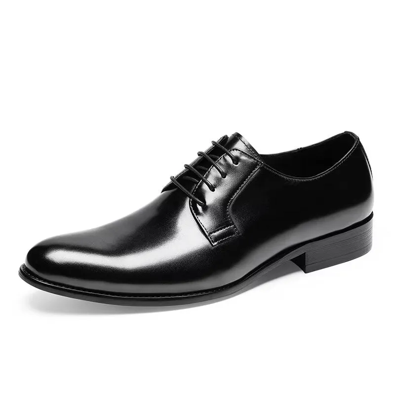 DerbLuxe Exquisite Pattern Formal Dress Shoes