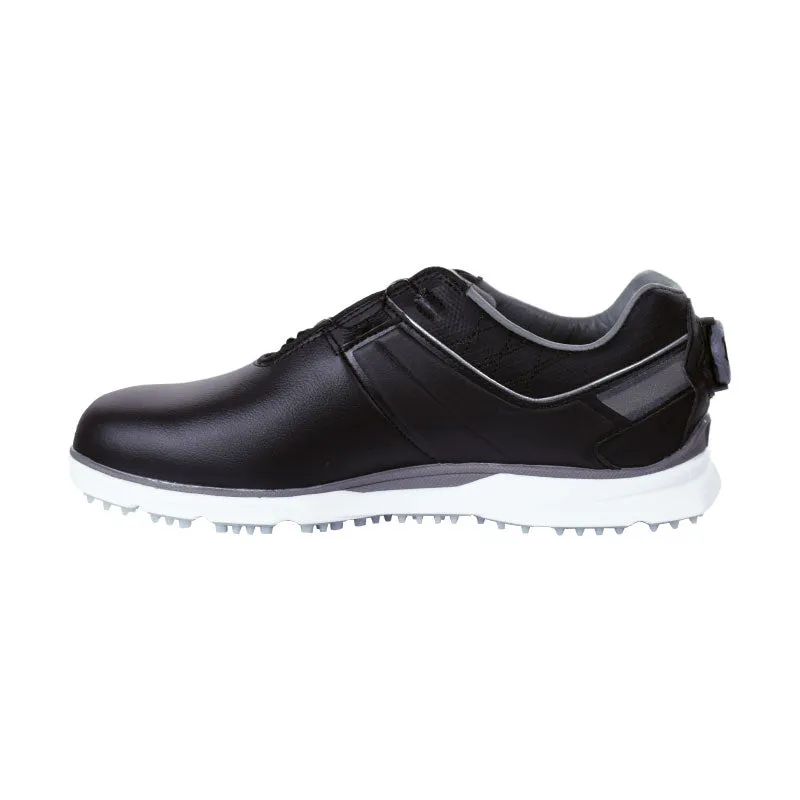 FOOTJOY Pro BOA Men's Spikeless Shoes (Black/Black/Grey)