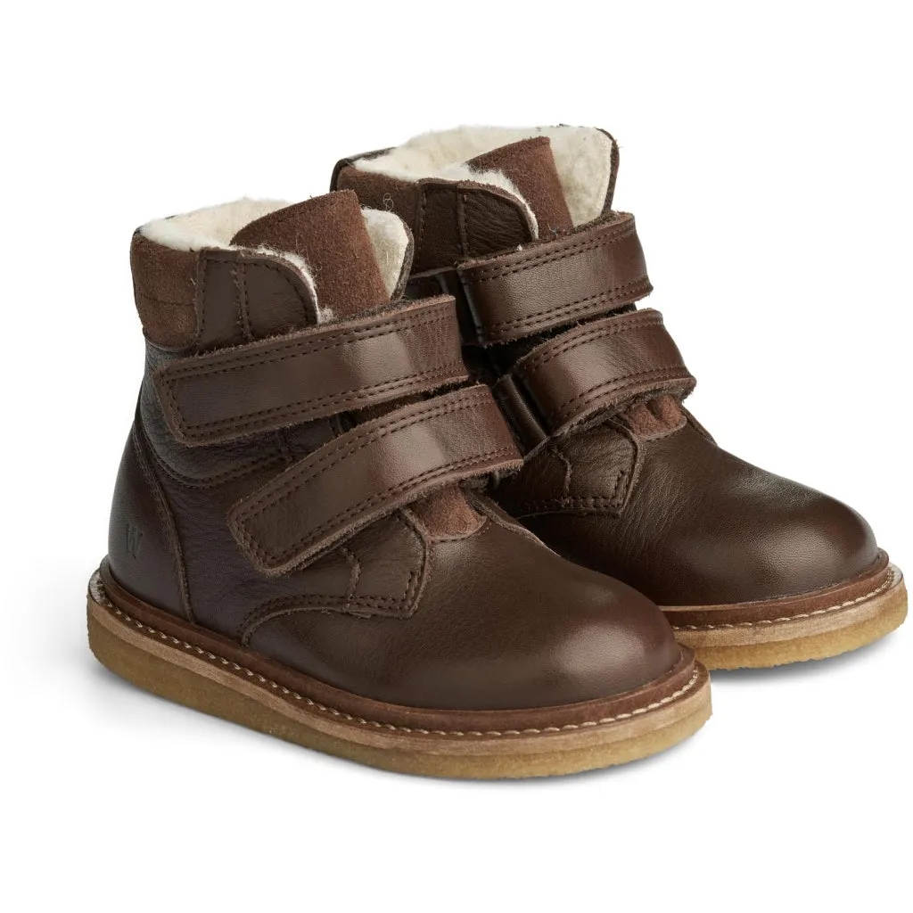 Hanan Velcro Tex - brown