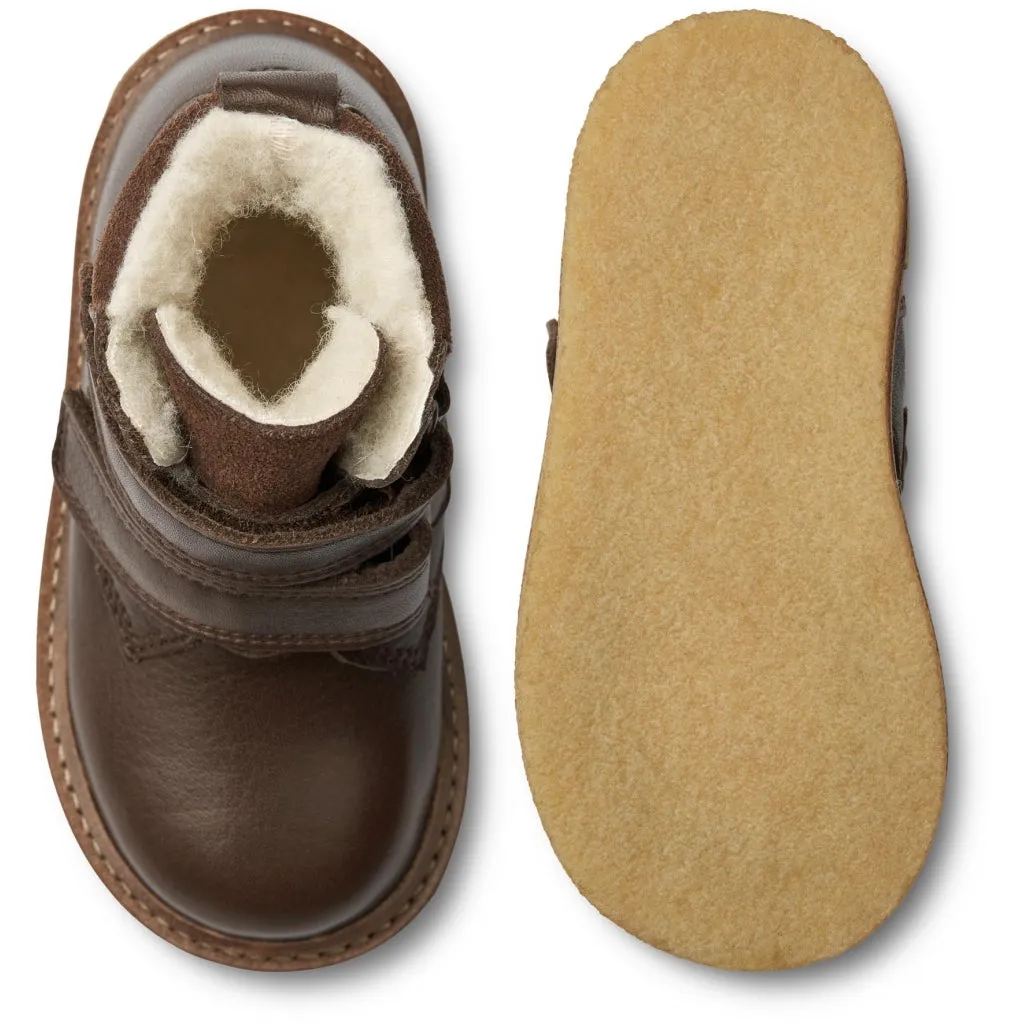 Hanan Velcro Tex - brown