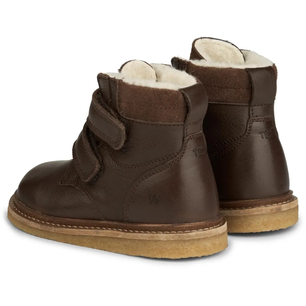 Hanan Velcro Tex - brown