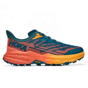 Hoka Speedgoat 5 Wide Womens | Blue Coral / Camellia