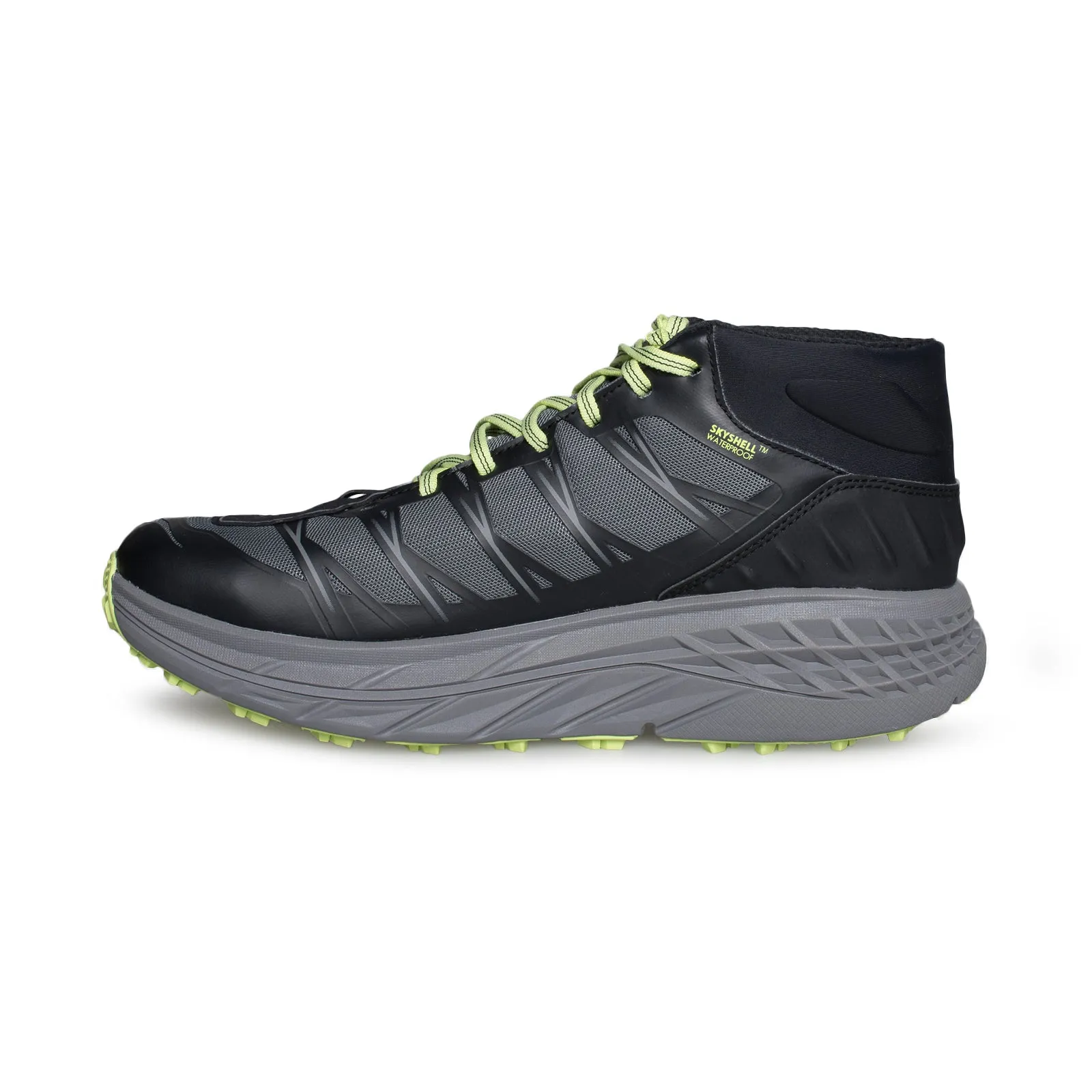 Hoka Speedgoat Mid Black / Steel Grey Running Shoes - Men's