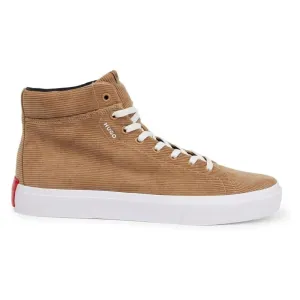 HUGO BOSS Dyer High-Top Corduroy Trainers Men 50480711-TAN