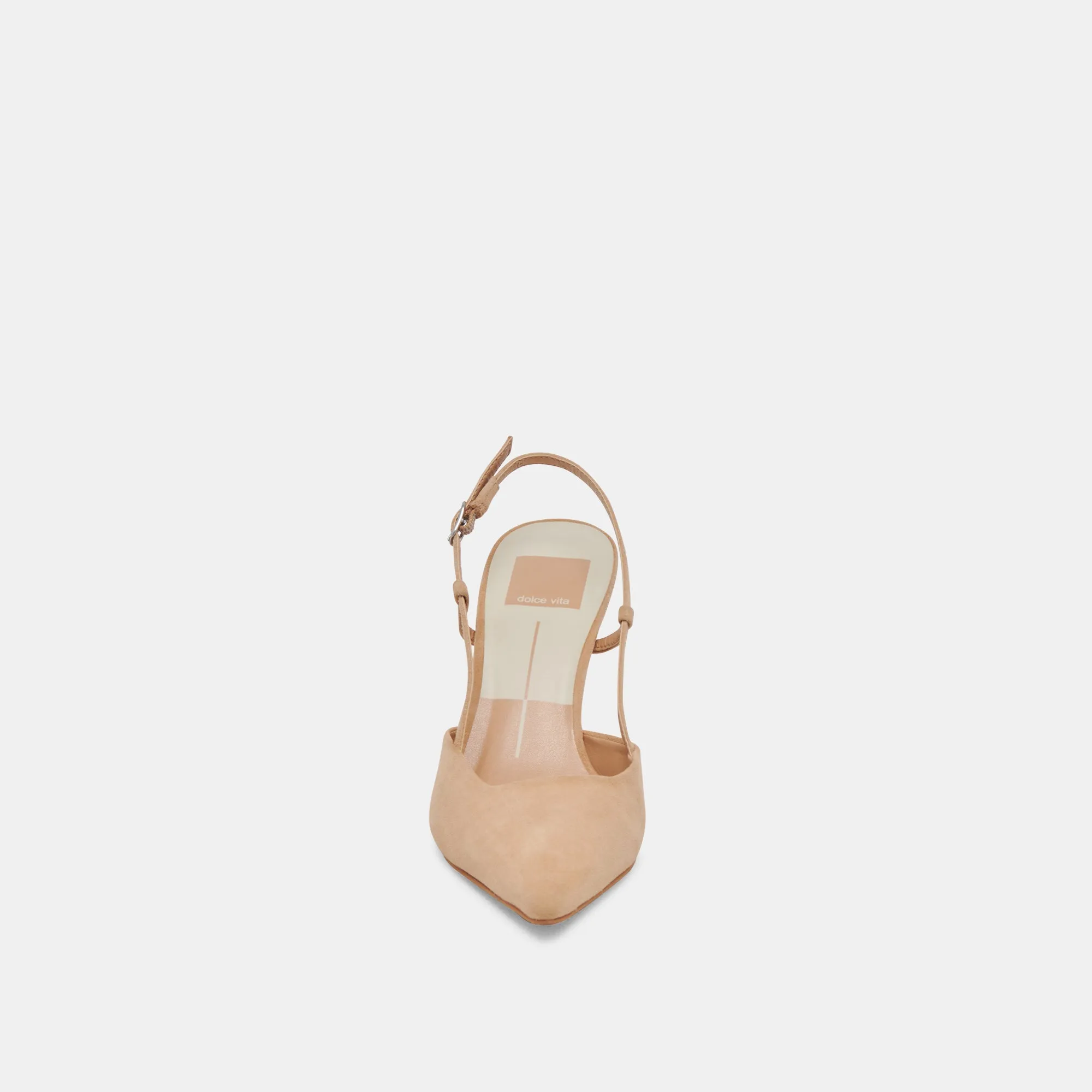 KIM HEELS TAN SUEDE