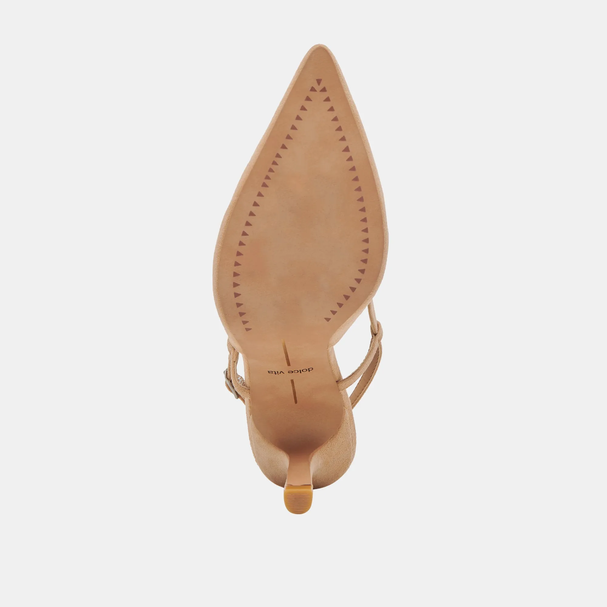 KIM HEELS TAN SUEDE