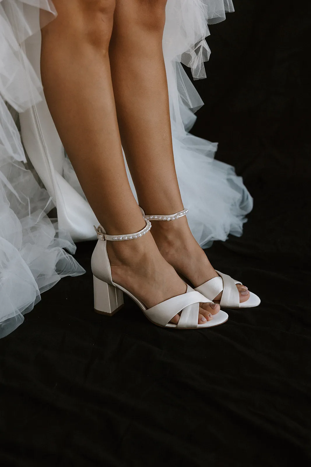 KINDRED - IVORY PEARL BRIDAL SHOES