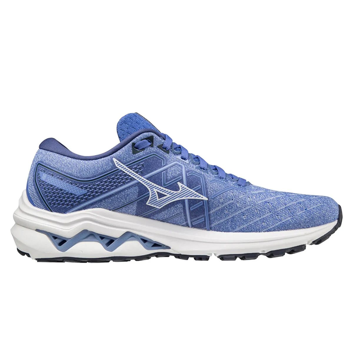 Mizuno Wave Inspire 18 Womens | Amparob/wht/deepcobalt