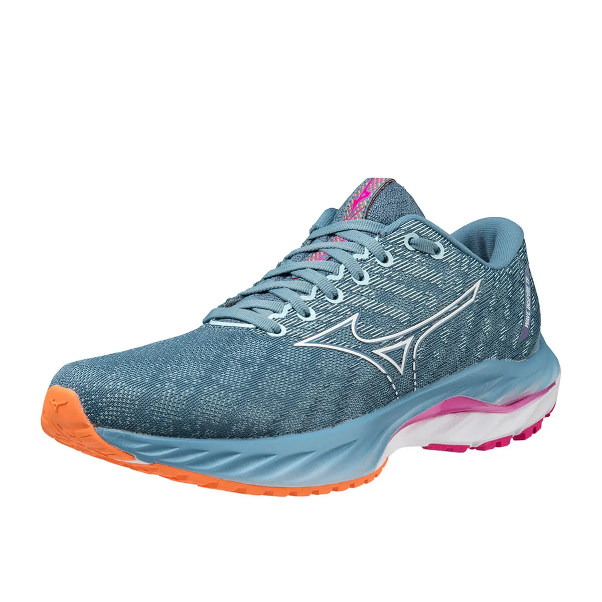 Mizuno Wave Inspire 19 Womens | Provincial Blue/white/87 C