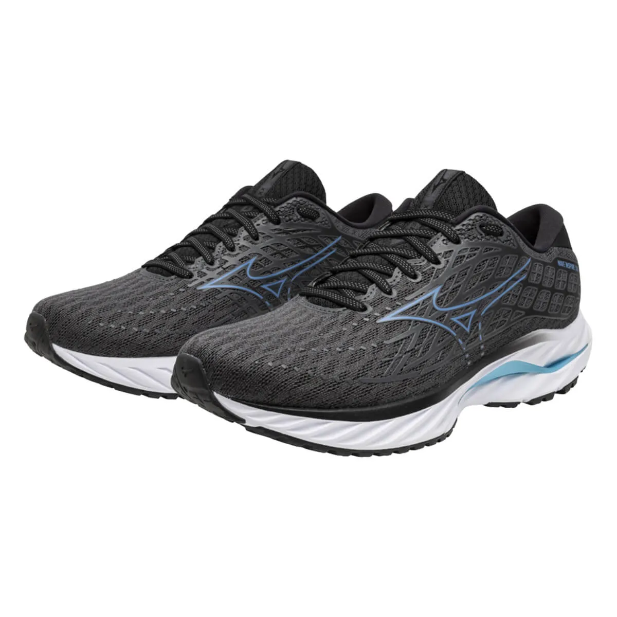 Mizuno Wave Inspire 20 Mens | Iron Gate/parisian Blue/black