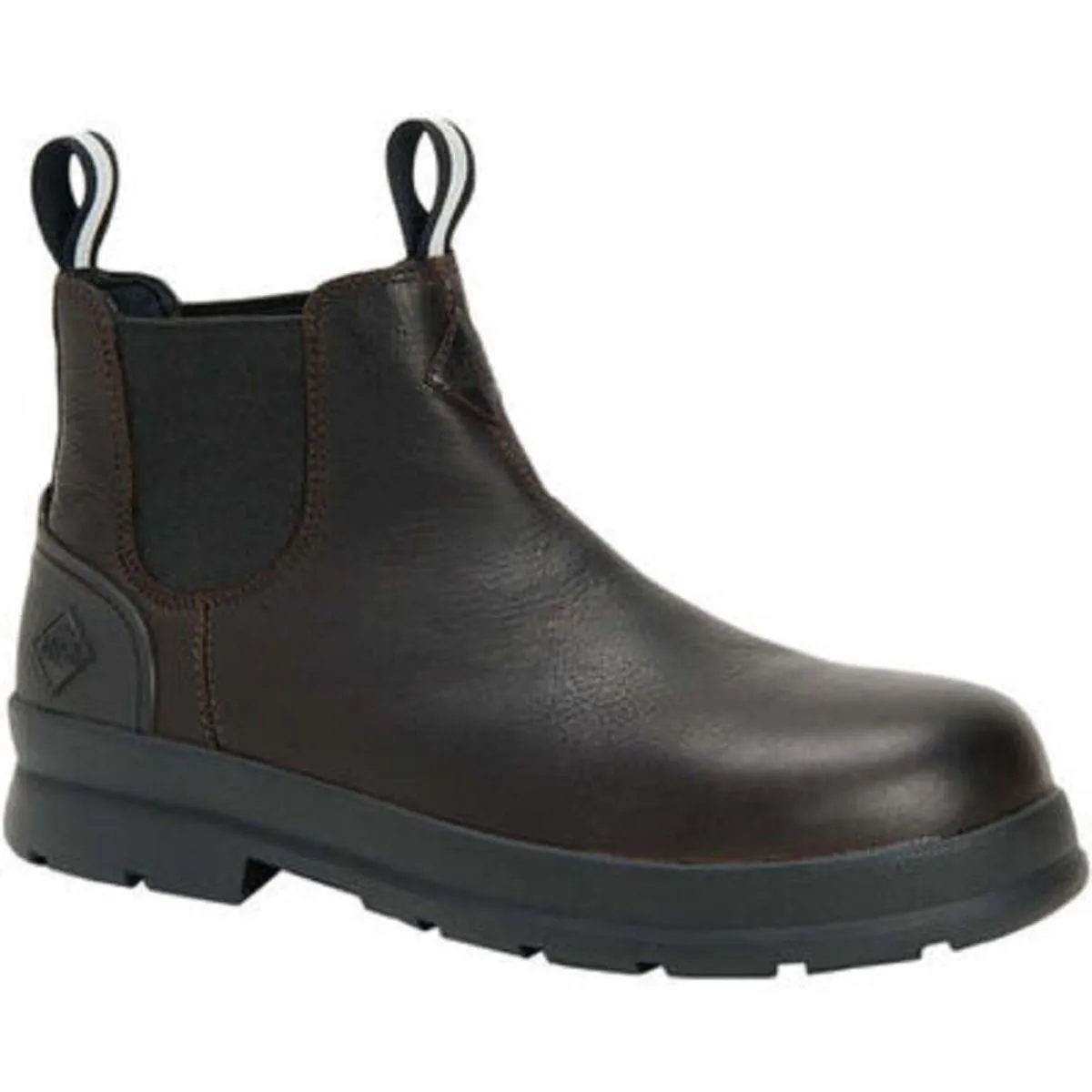 Muck Men's Chore Farm Leather Chelsea Comp Toe Boots