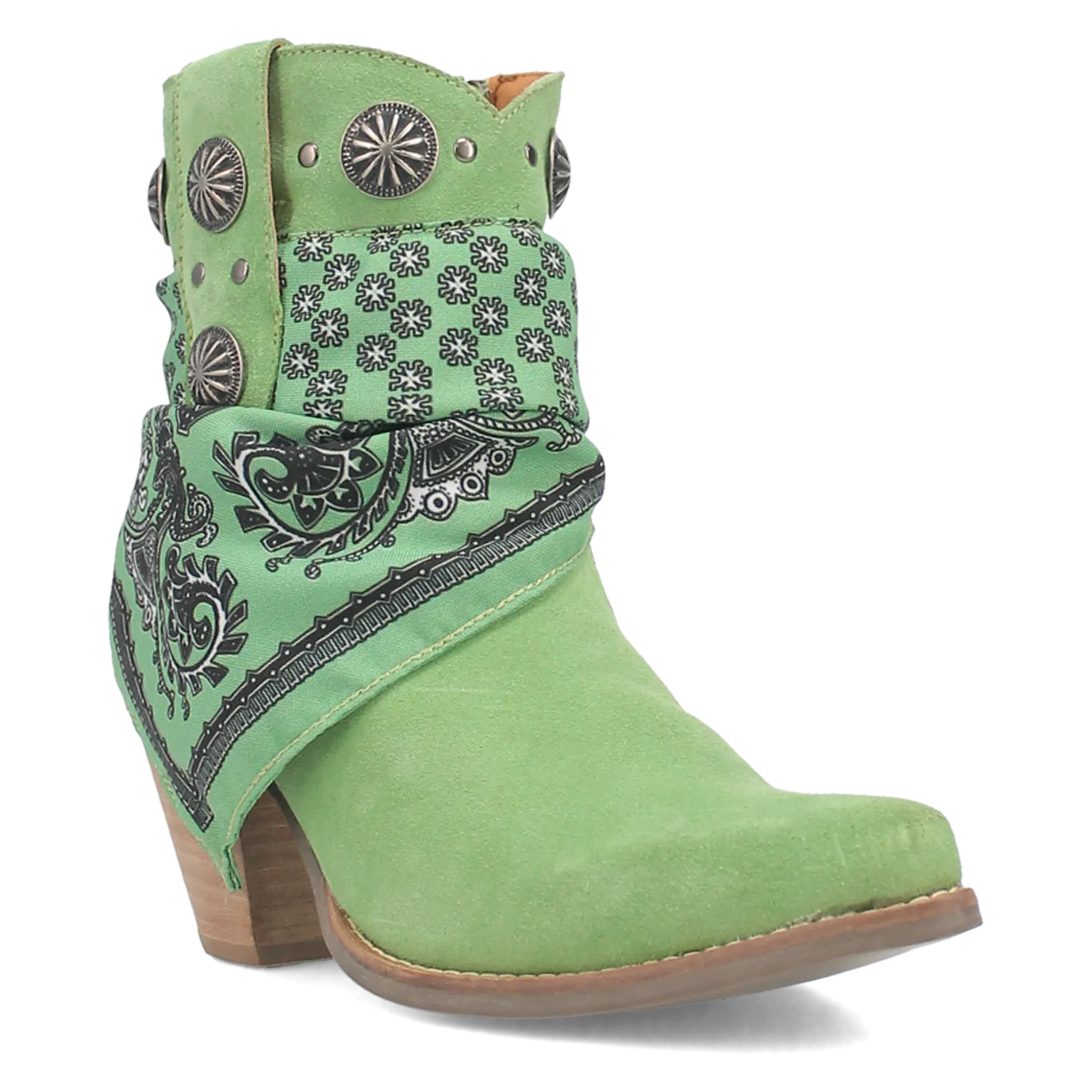 Online Exclusive | Dingo | Bandida Leather Boot in Lime Green **PREORDER