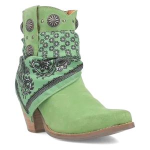 Online Exclusive | Dingo | Bandida Leather Boot in Lime Green **PREORDER