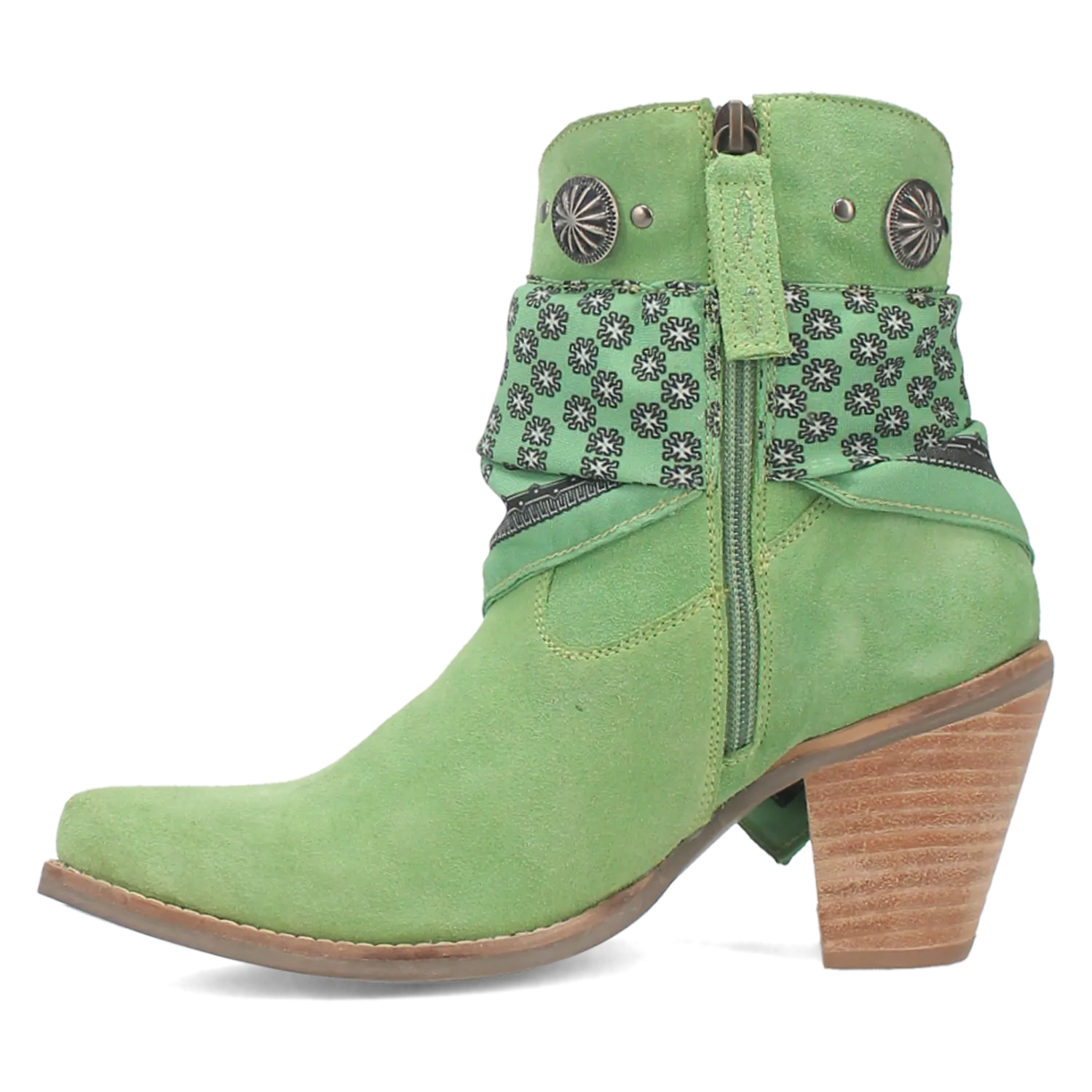 Online Exclusive | Dingo | Bandida Leather Boot in Lime Green **PREORDER