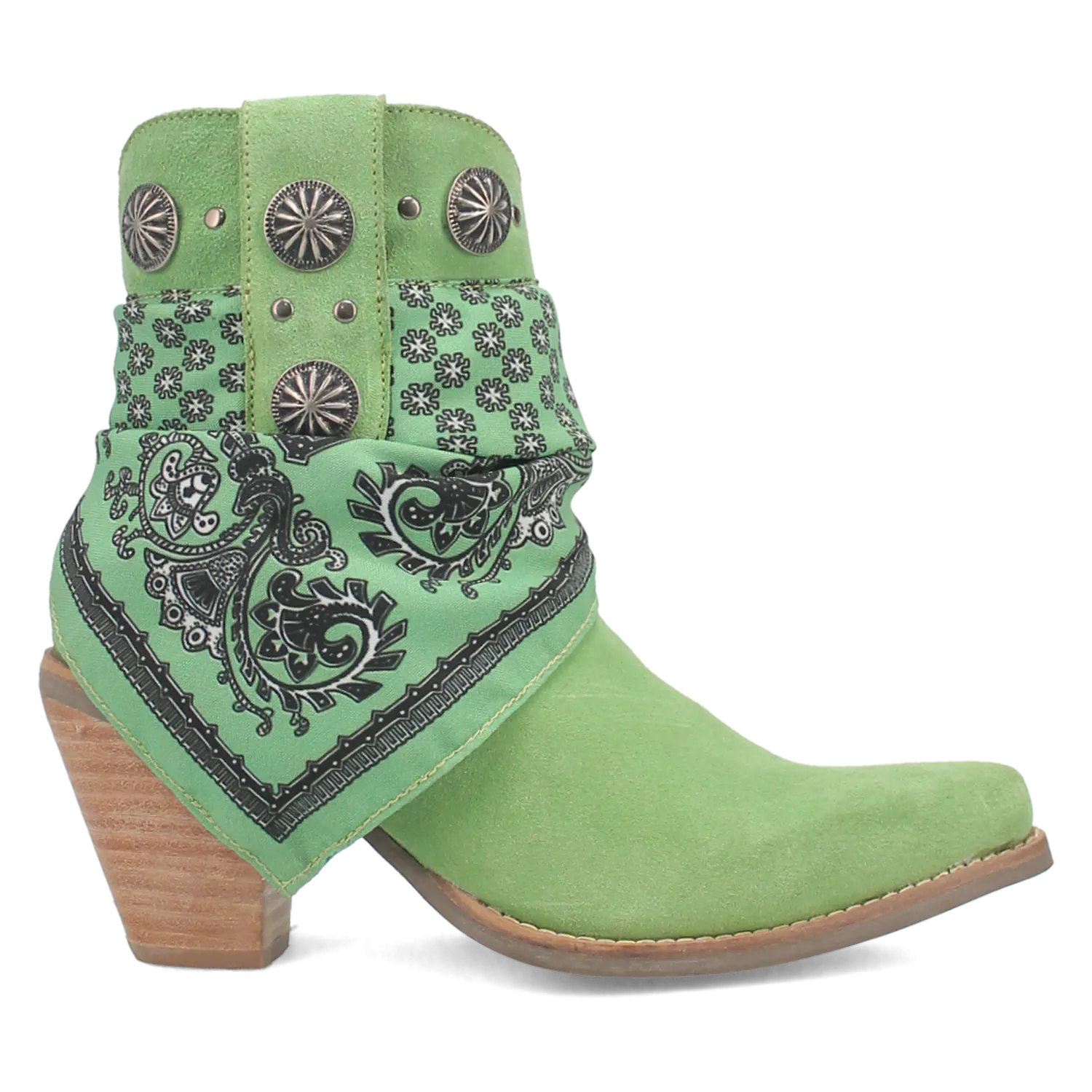 Online Exclusive | Dingo | Bandida Leather Boot in Lime Green **PREORDER