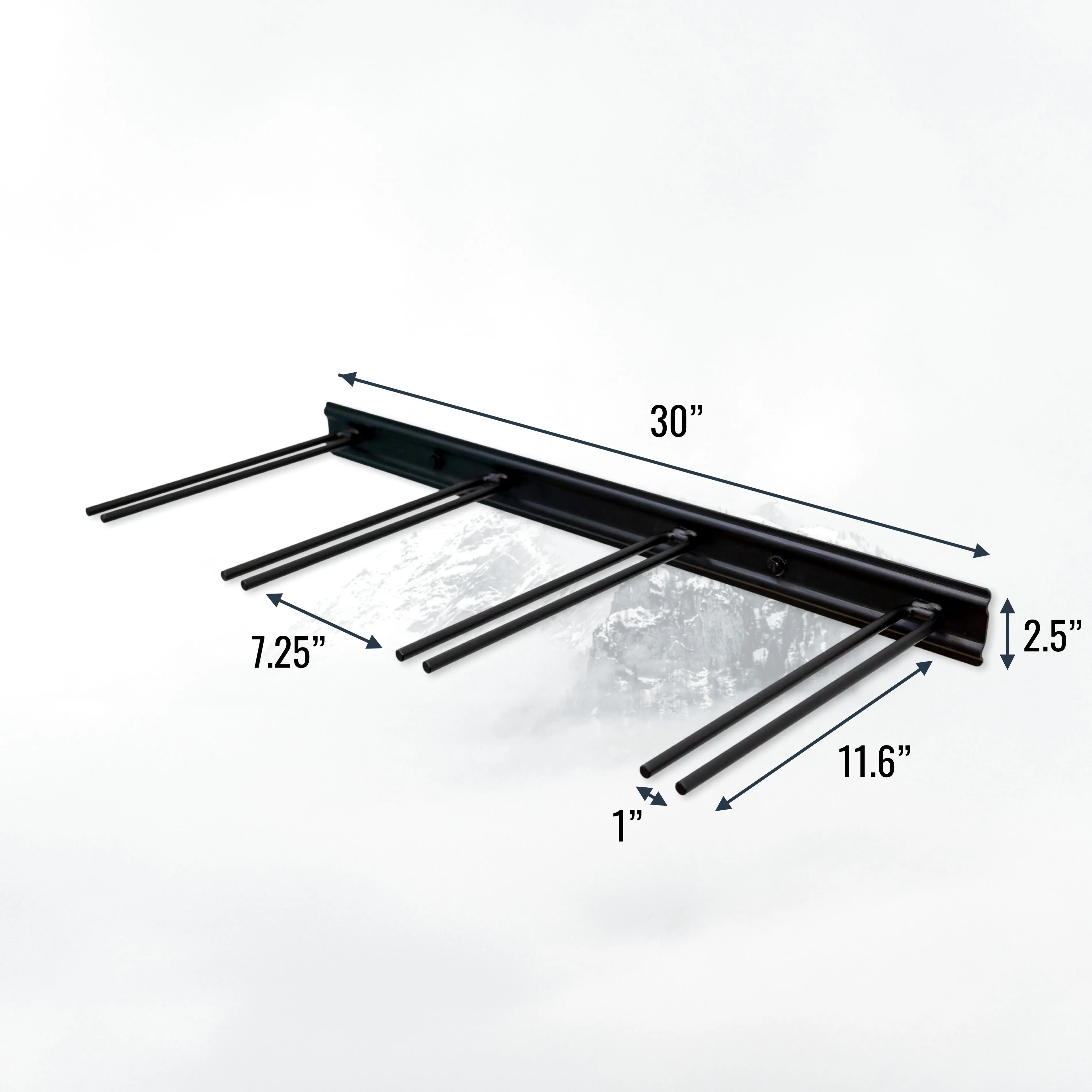 OUTLET | Snowbasin Ski Storage Rack | Holds 16 Pairs of Skis