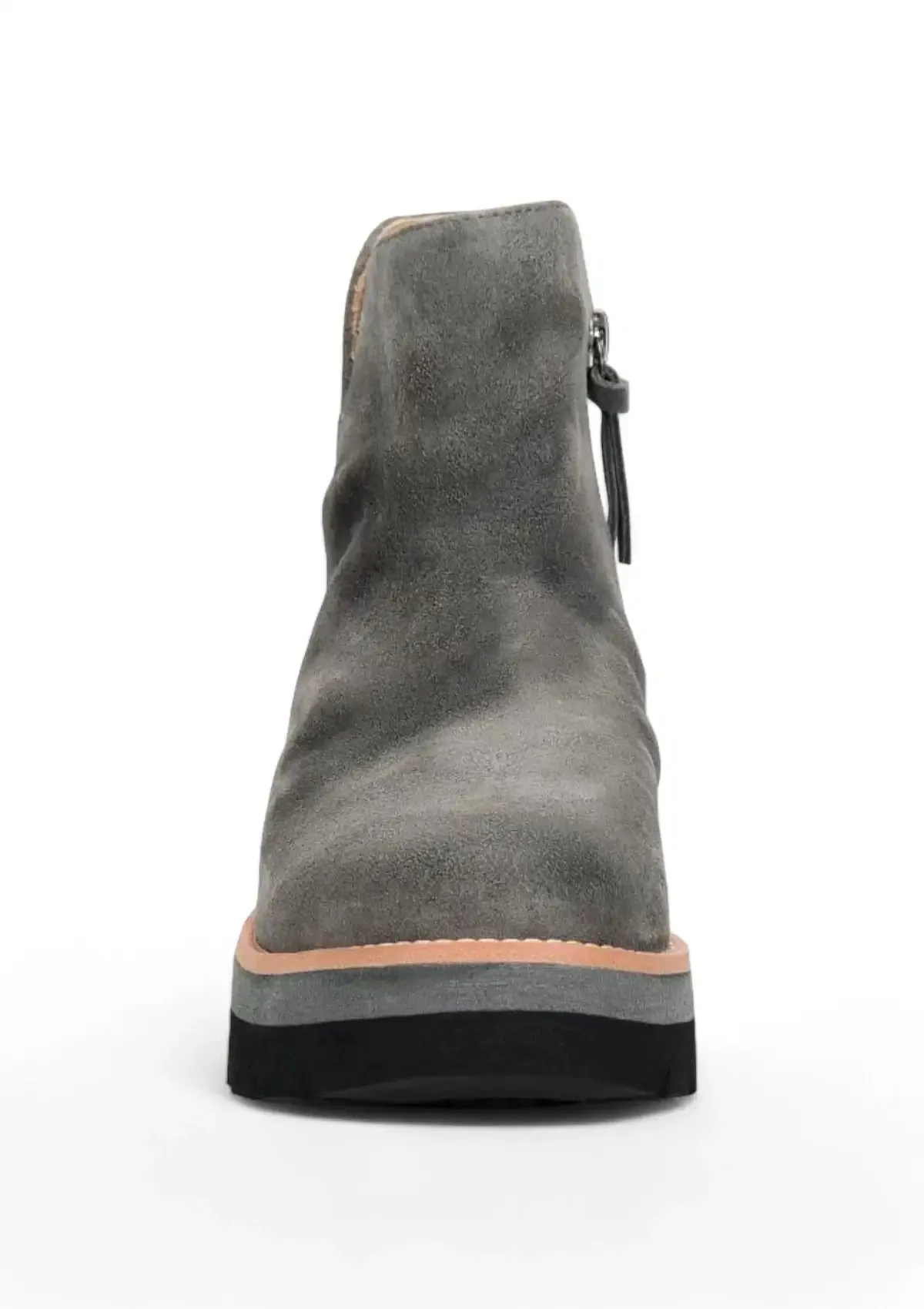 Pecola Suede Leather Slouch Boot