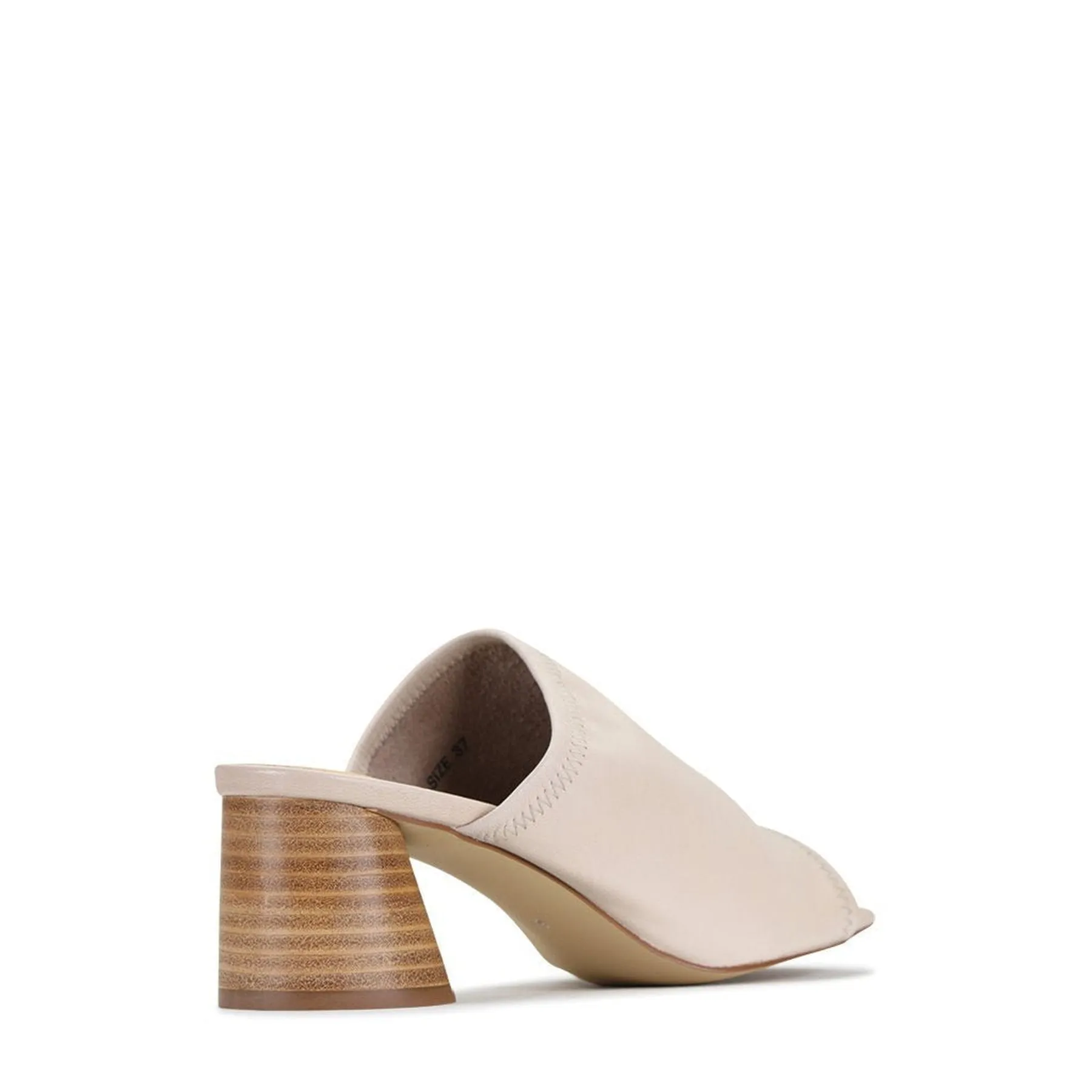 PETTI LEATHER HEELED SANDAL