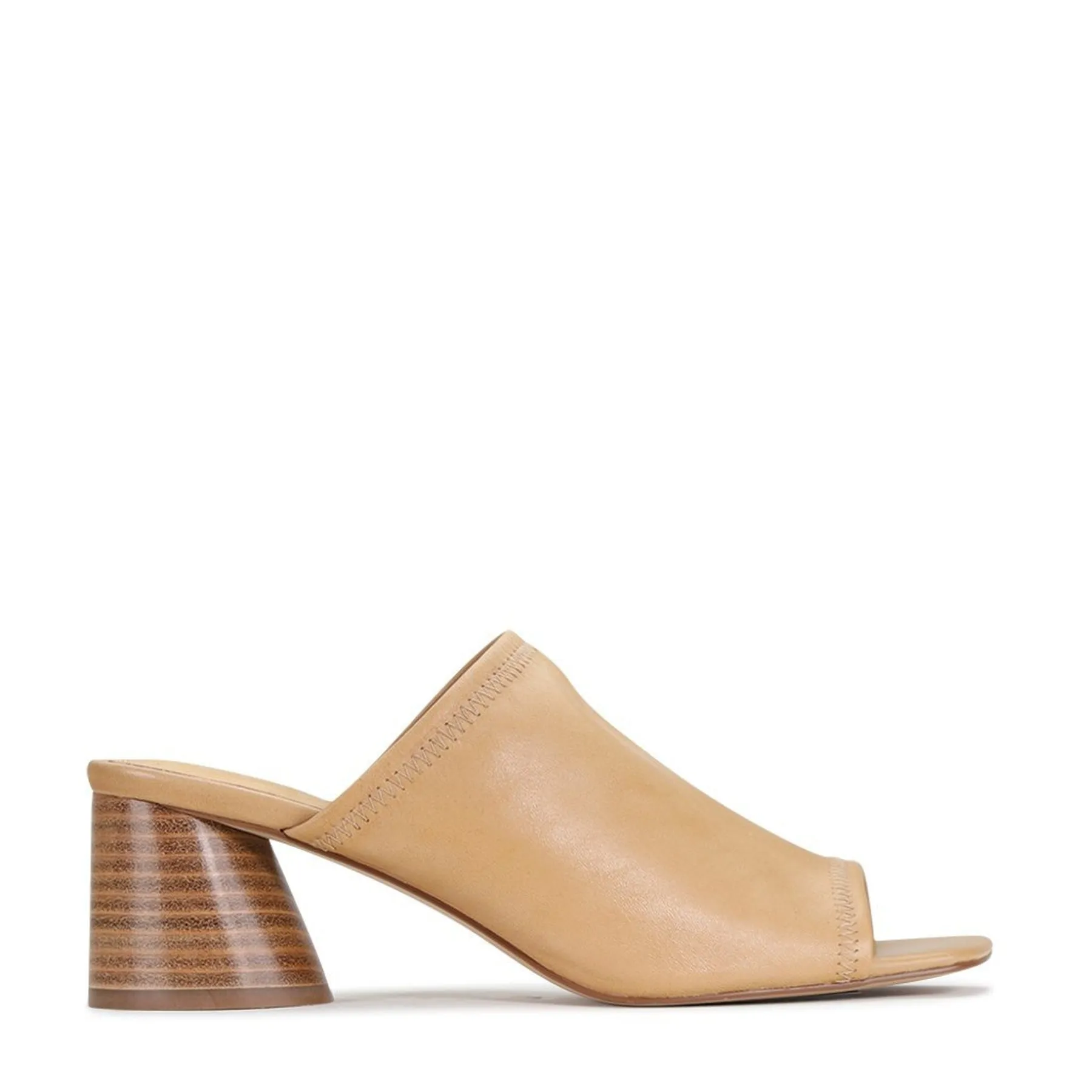 PETTI LEATHER HEELED SANDAL