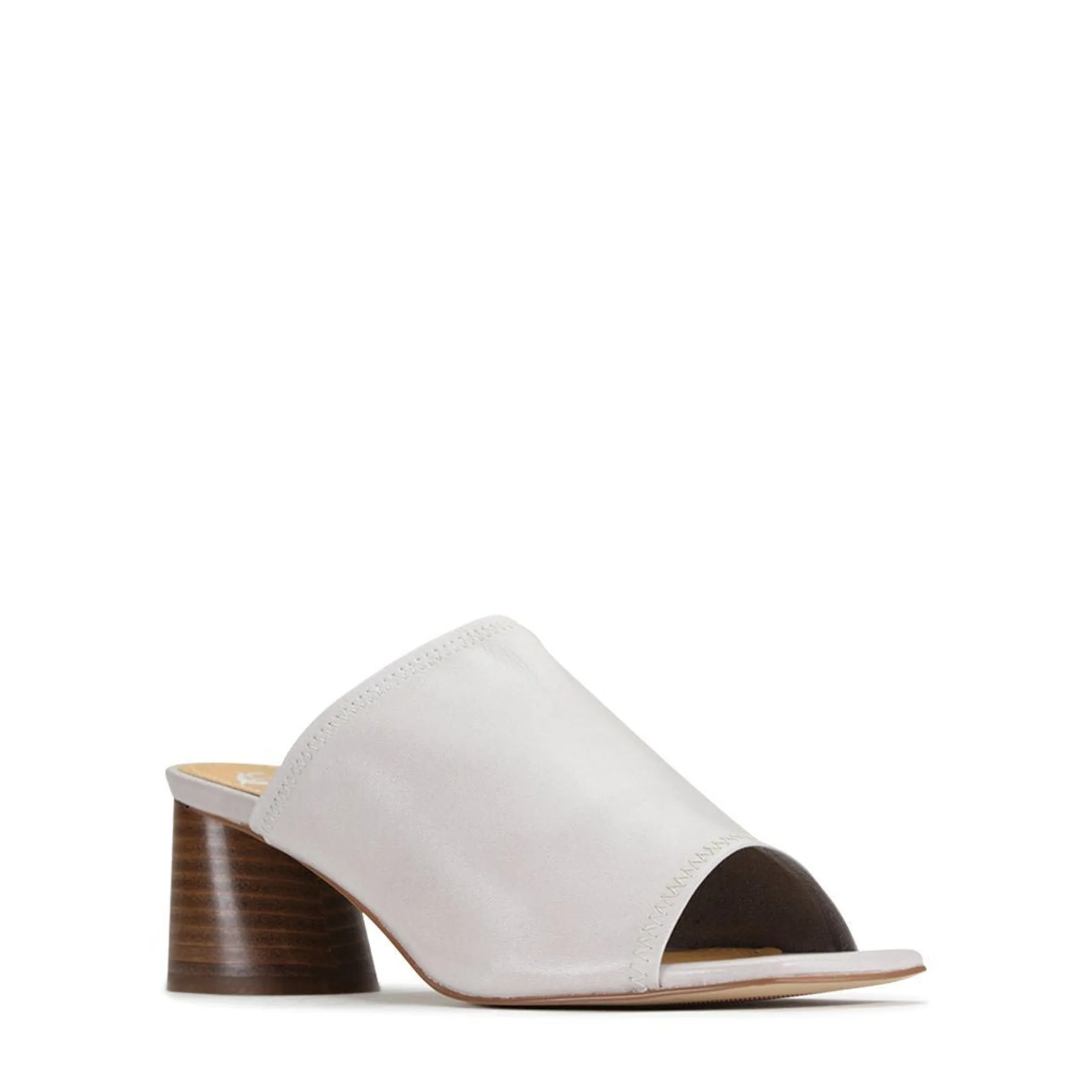 PETTI LEATHER HEELED SANDAL