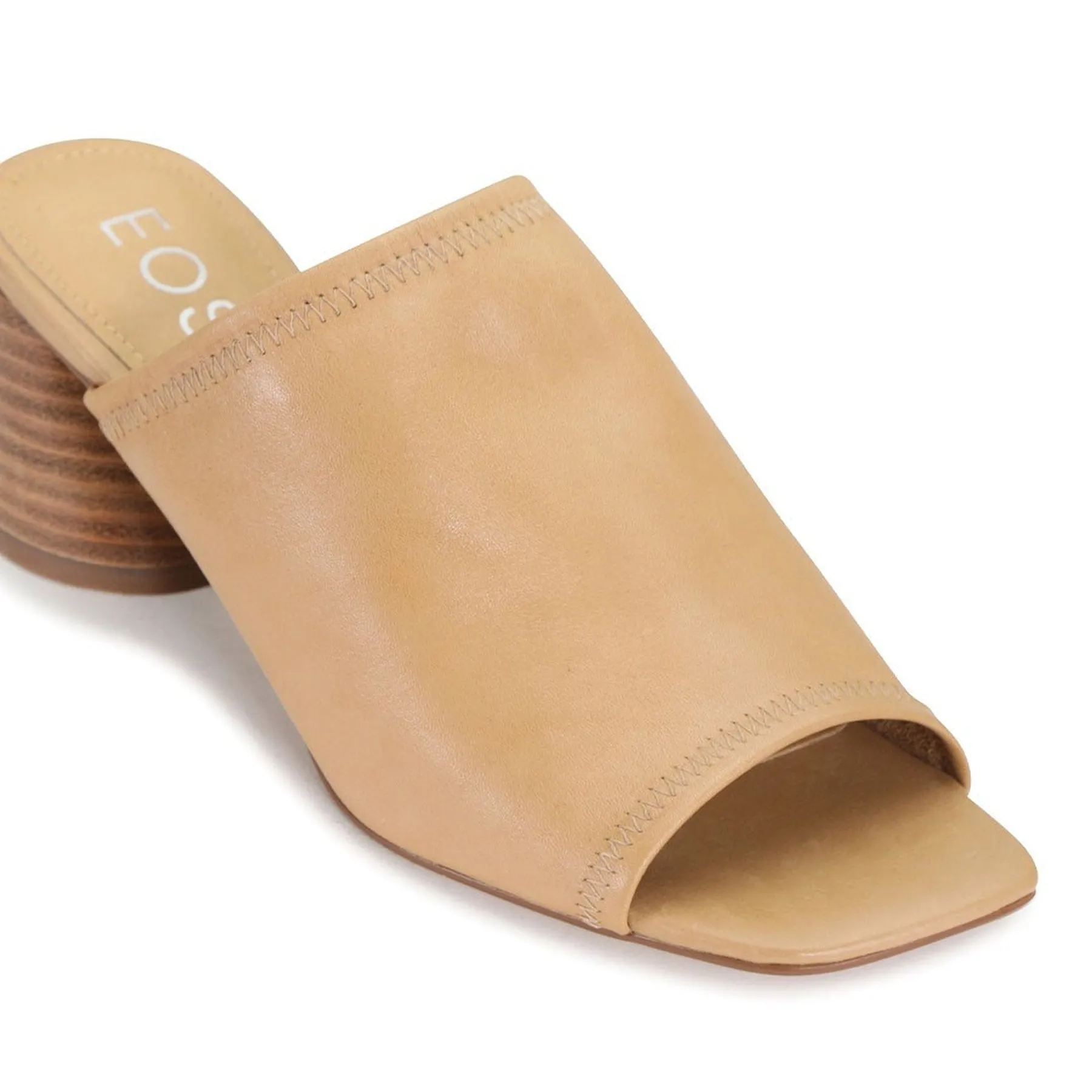 PETTI LEATHER HEELED SANDAL