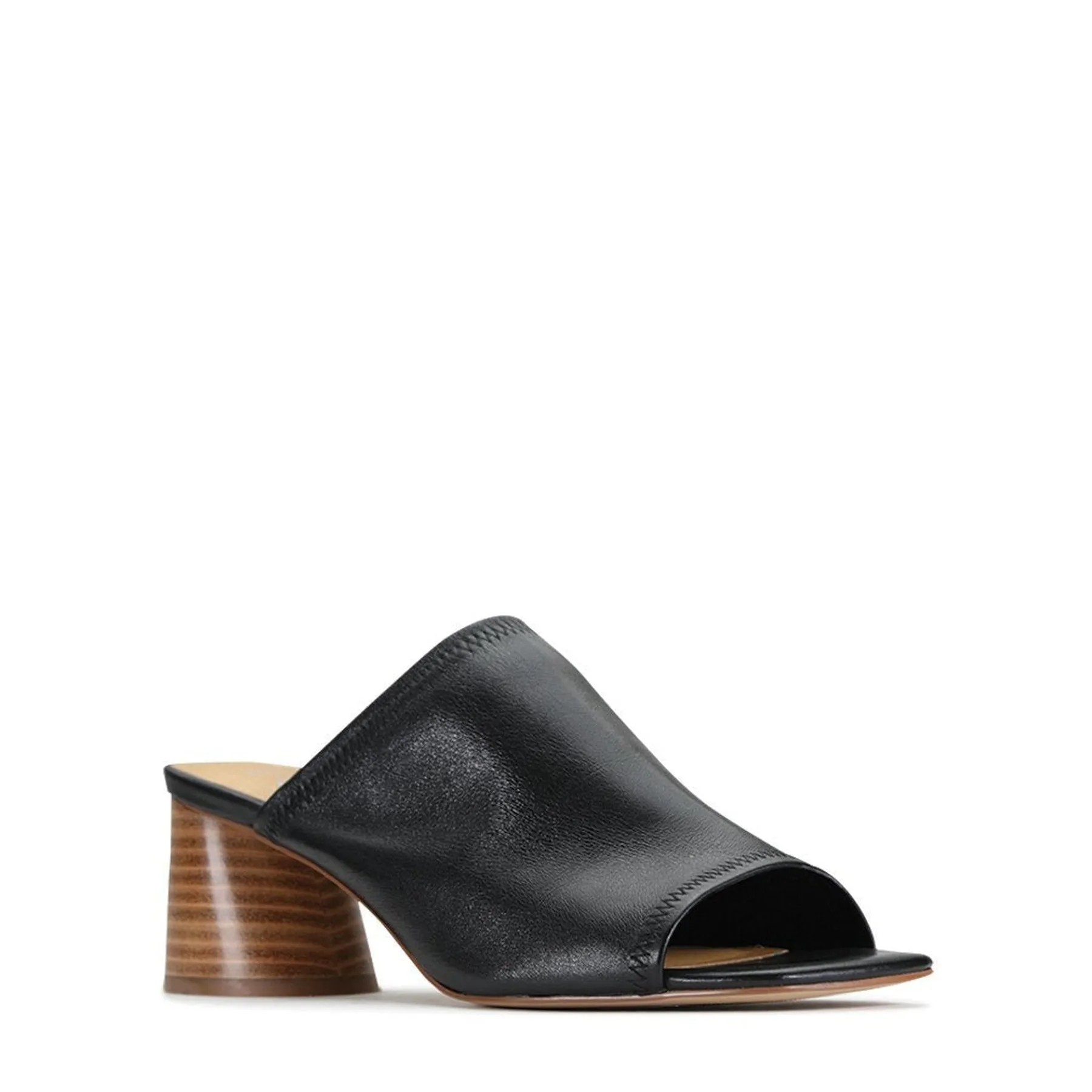 PETTI LEATHER HEELED SANDAL