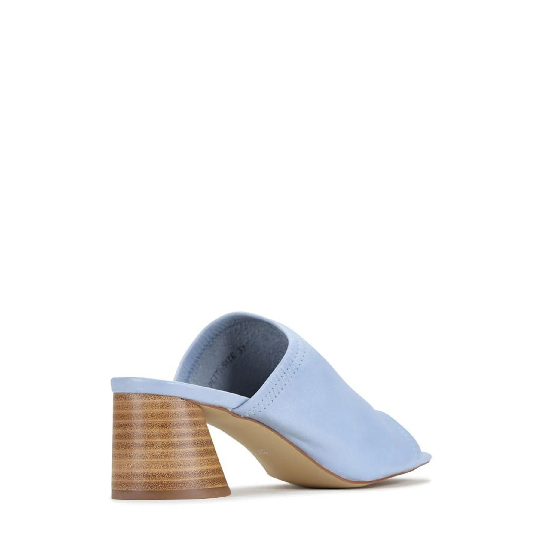 PETTI LEATHER HEELED SANDAL