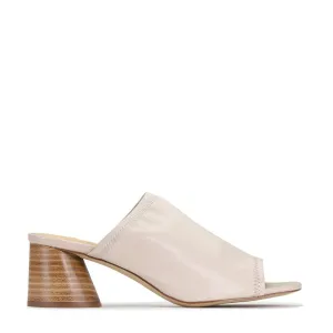 PETTI LEATHER HEELED SANDAL