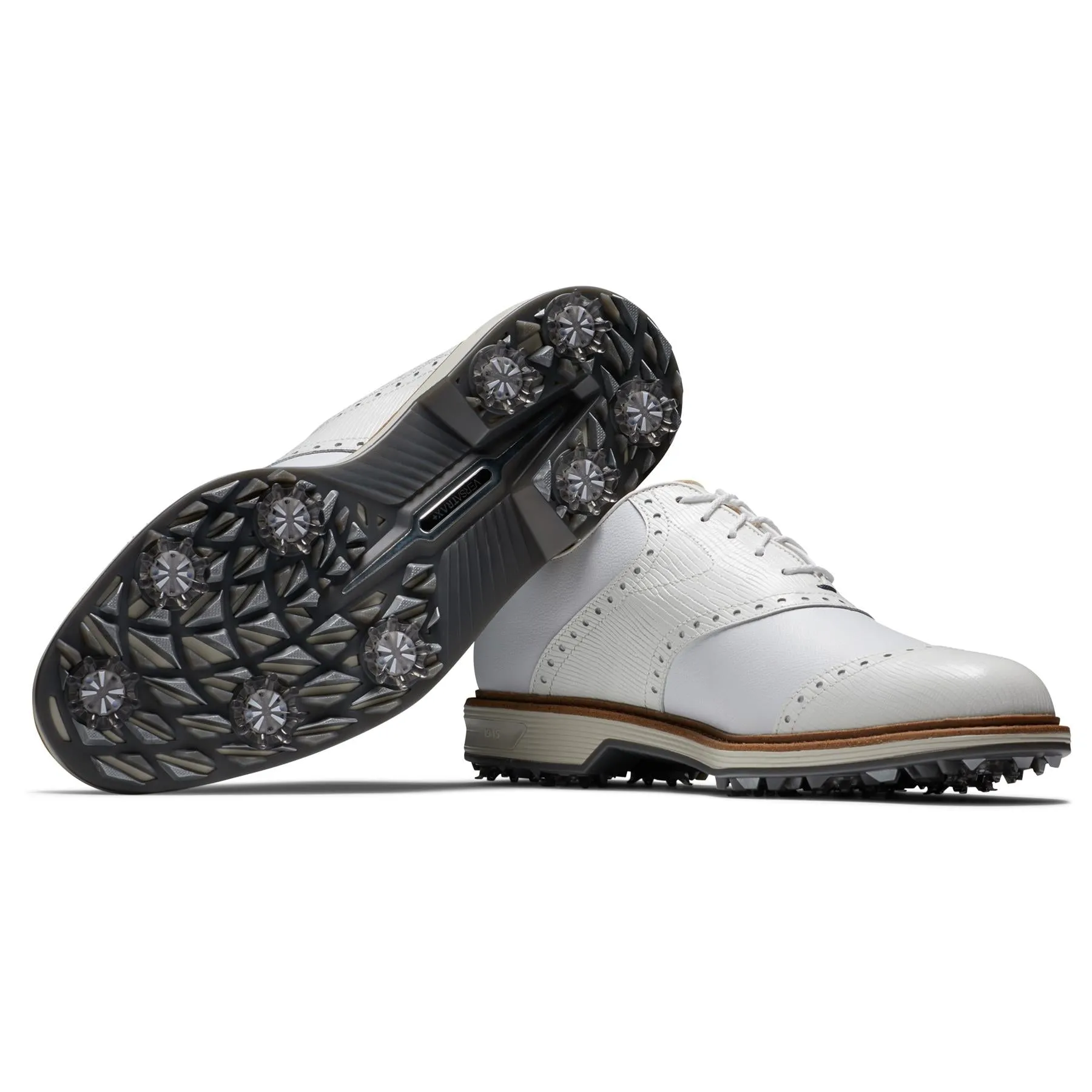 Premiere Series Wilcox DJ Golf Shoes White/White/Light Grey - 2024