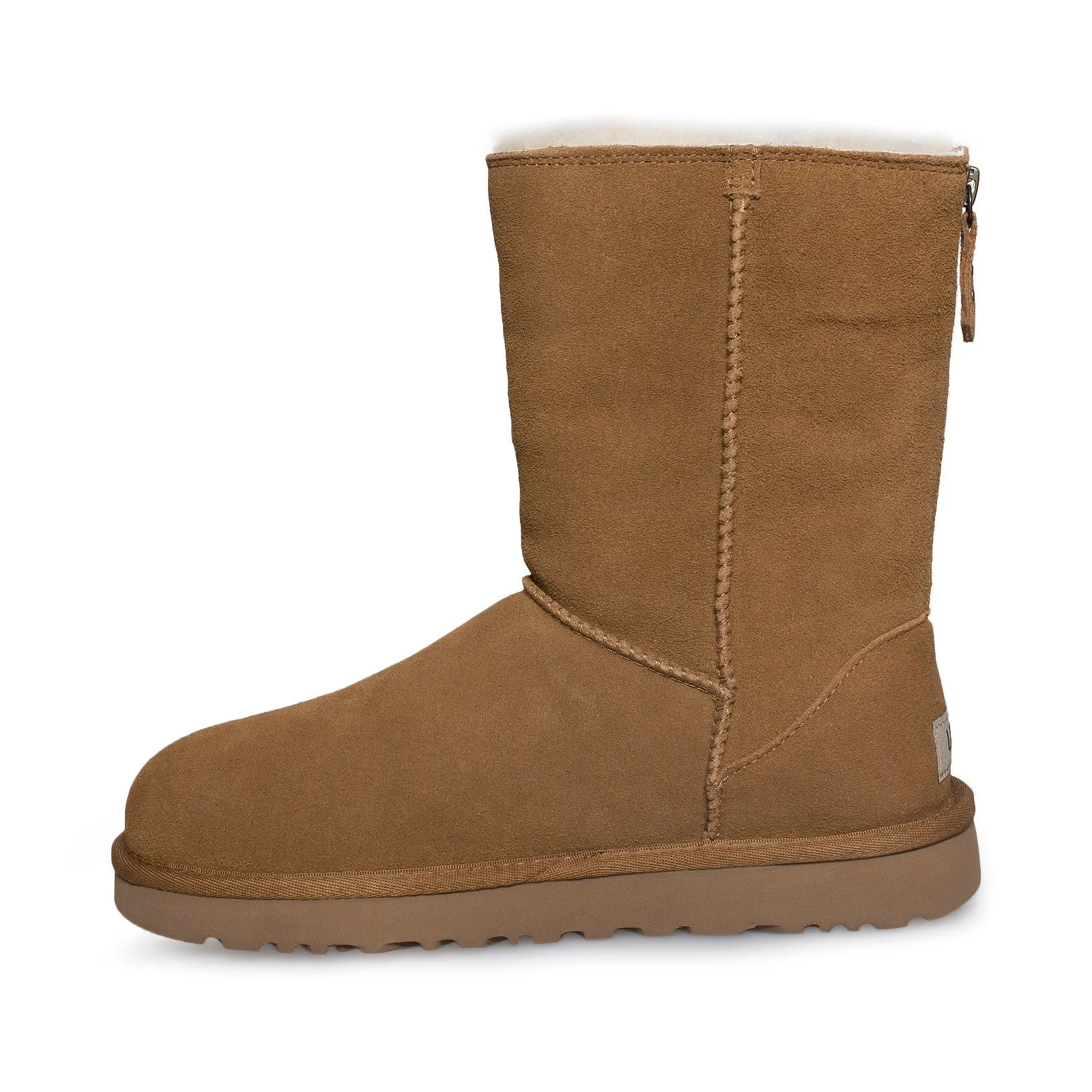 UGG Classic Short Zip Chestnut Boots