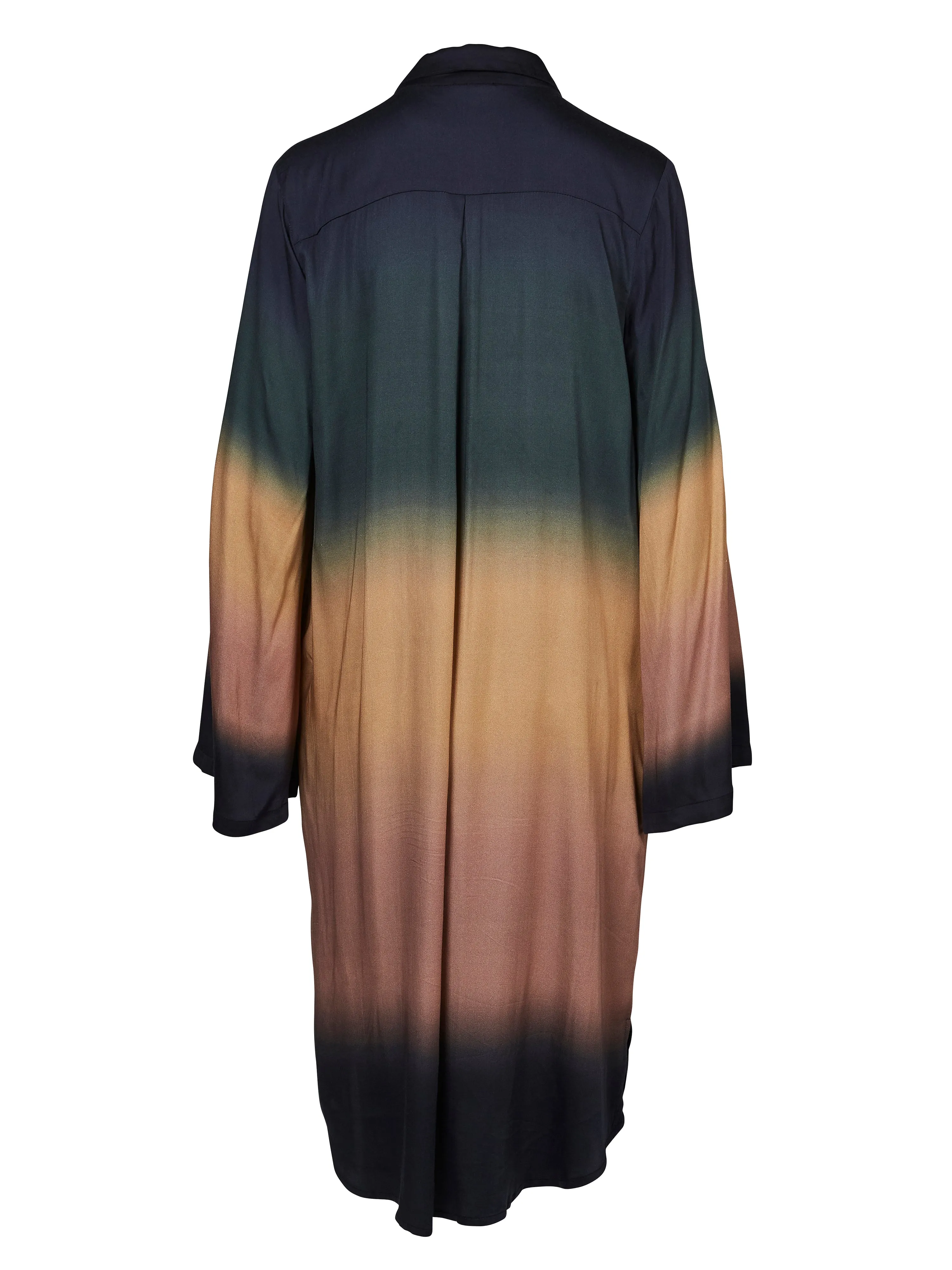 VILIA dress - Green Ochre mix