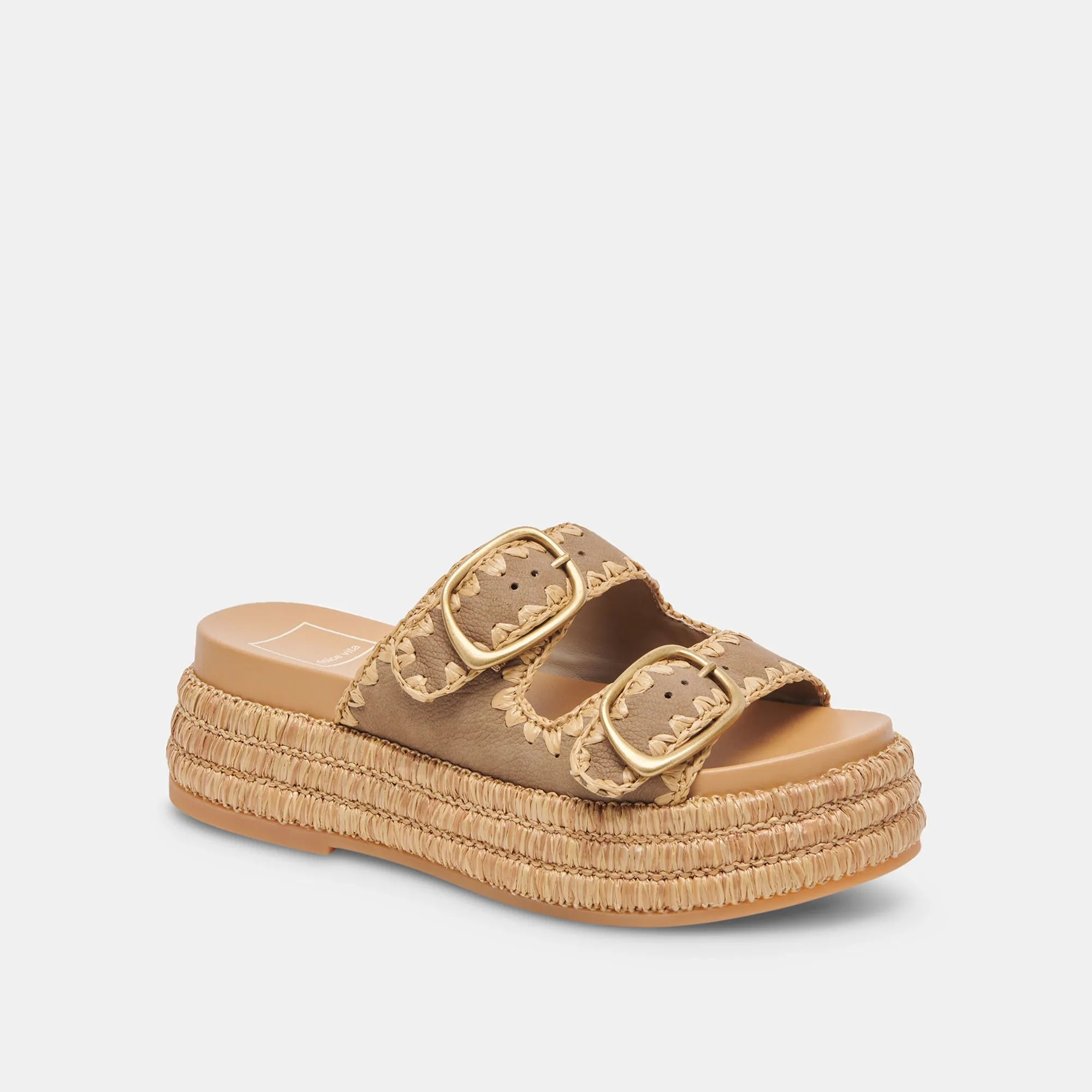 WANIKA SANDALS ALMOND NUBUCK