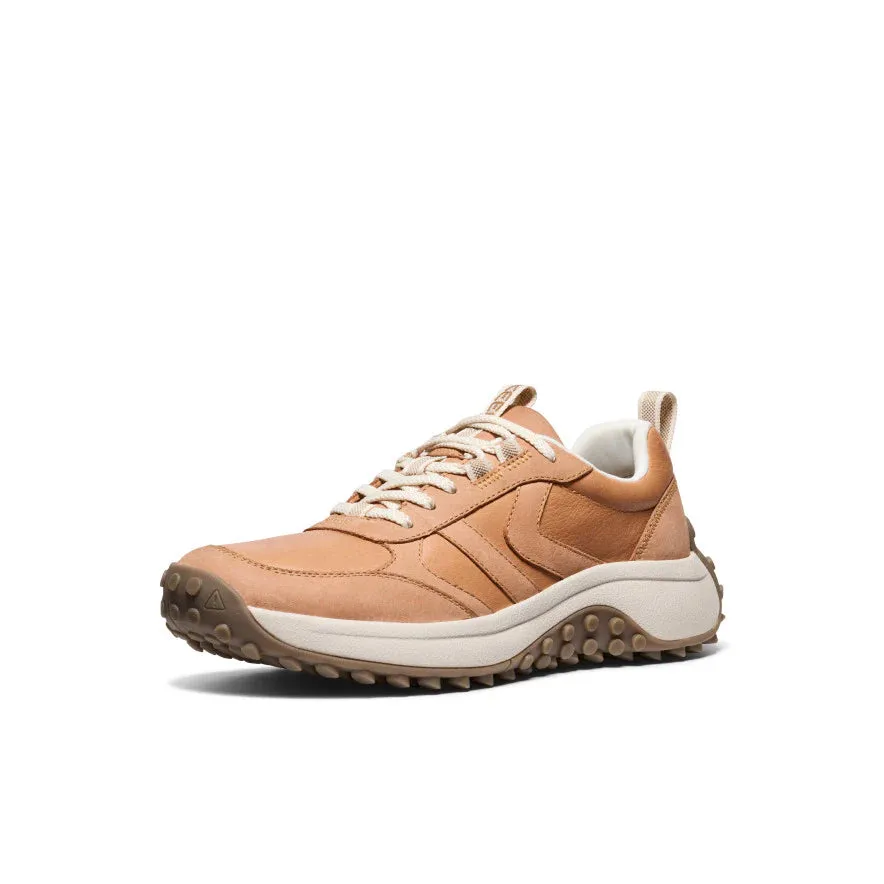 Women's Keen KS86 Leather Sneaker Color: Natural / Birch