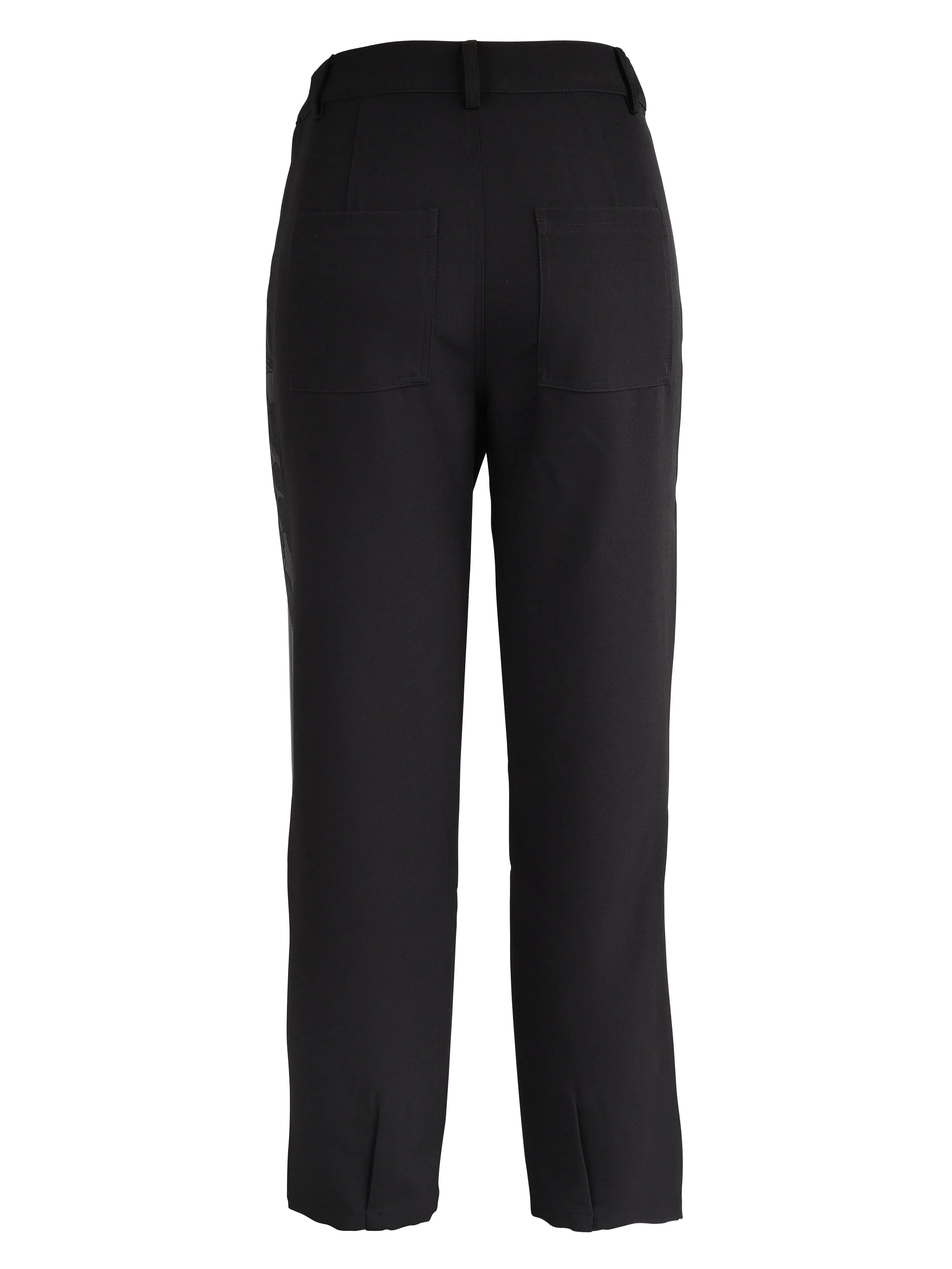 XAVIA draped trousers - Black