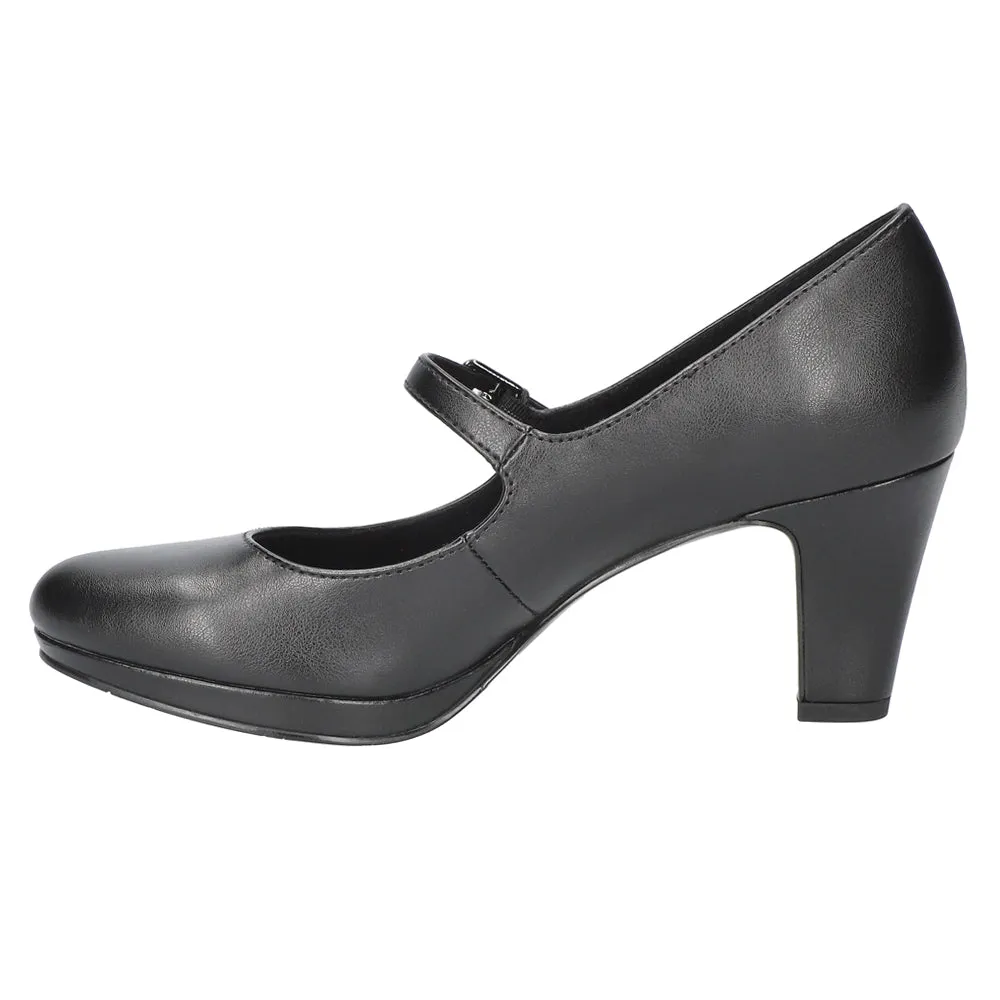 Zest Round Toe Platform Mary Jane Pumps